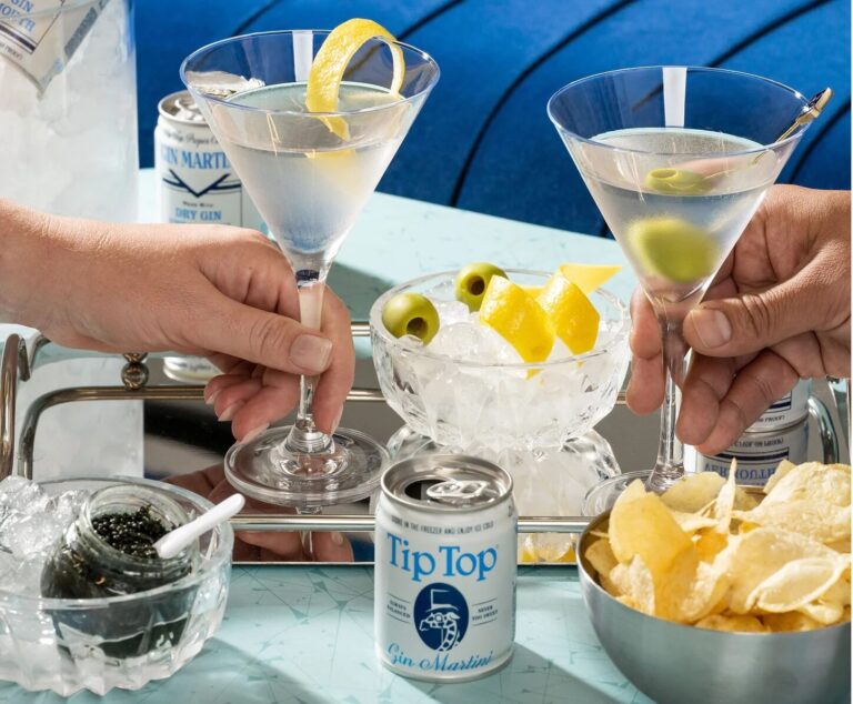 Tip Top Cocktails annonce RTD Gin Martini, « le plus sophistiqué de tous les cocktails classiques »
