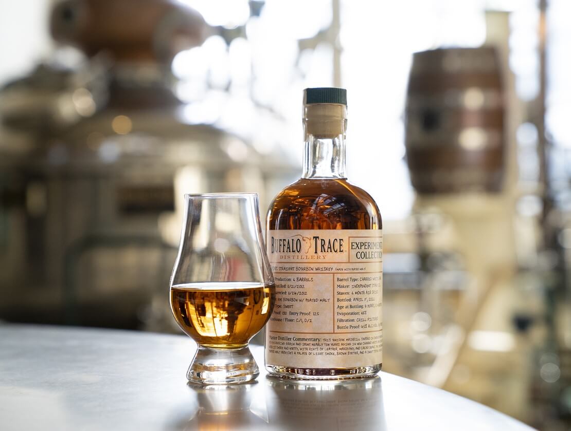 The Buffalo Trace Experimental Collection Peated Bourbon