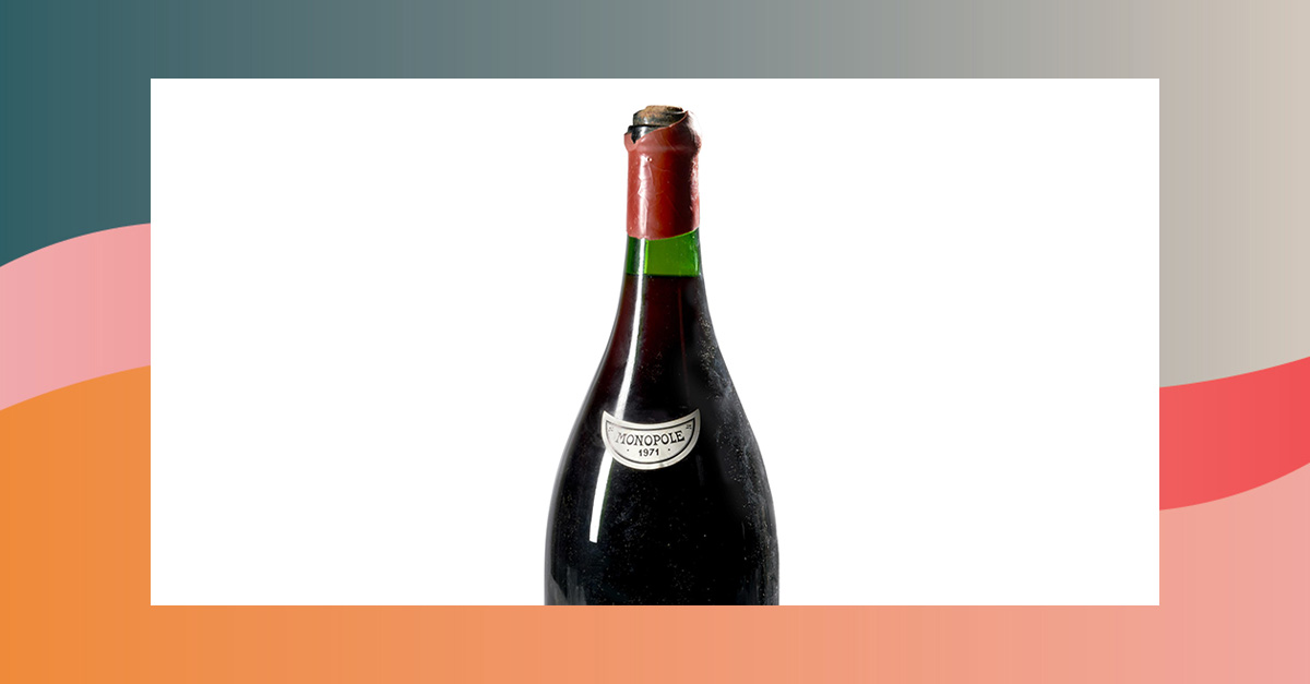 Cette bouteille du Domaine de la Romanée-Conti vient d'être vendue aux enchères pour plus de 100 000 $