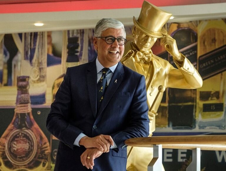 The late Diageo CEO Sir Ivan Menezes. Credit: Diageo