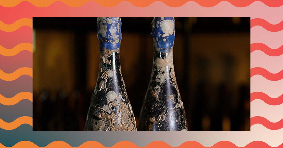 Des milliers de bouteilles de vins vieillis en mer d'une marque «de luxe» frauduleuse ont été détruites