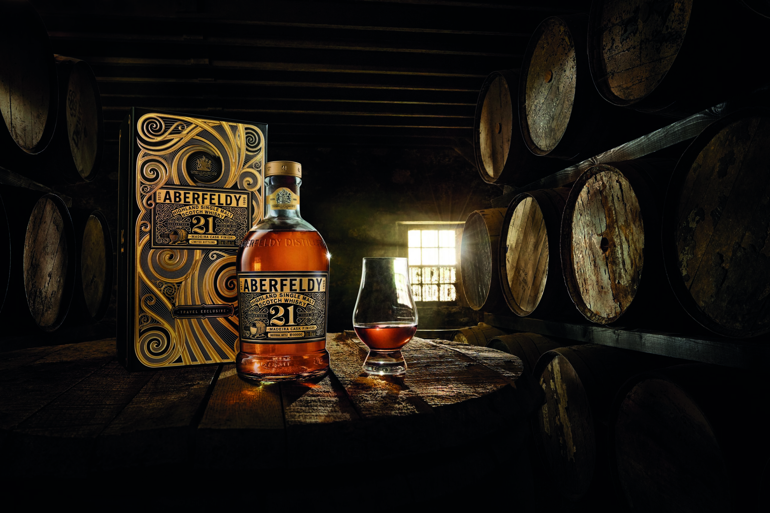 Aberfeldy lance des malts de Madère finis en fût dans le commerce de détail