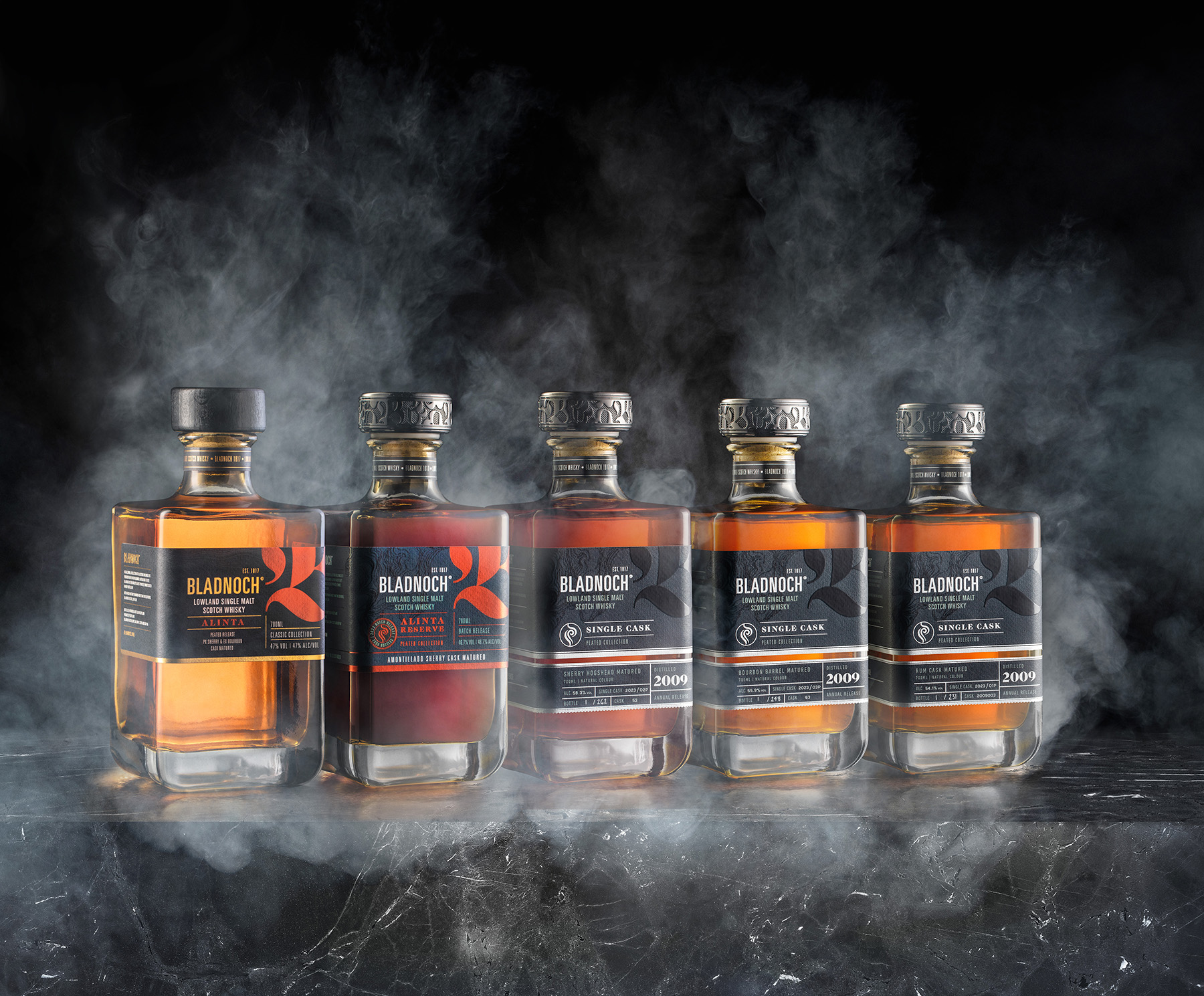 Bladnoch lance une collection de whiskies tourbés des Lowlands