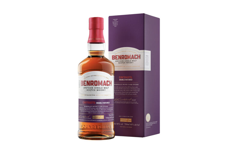 Benromach sort une nouvelle expression Contrastes finie en fûts de Bordeaux

