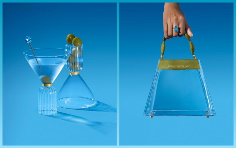 Cocktail Couture : Bombay Sapphire collabore avec un créateur de mode sur une collection capsule inspirée des boissons au gin
