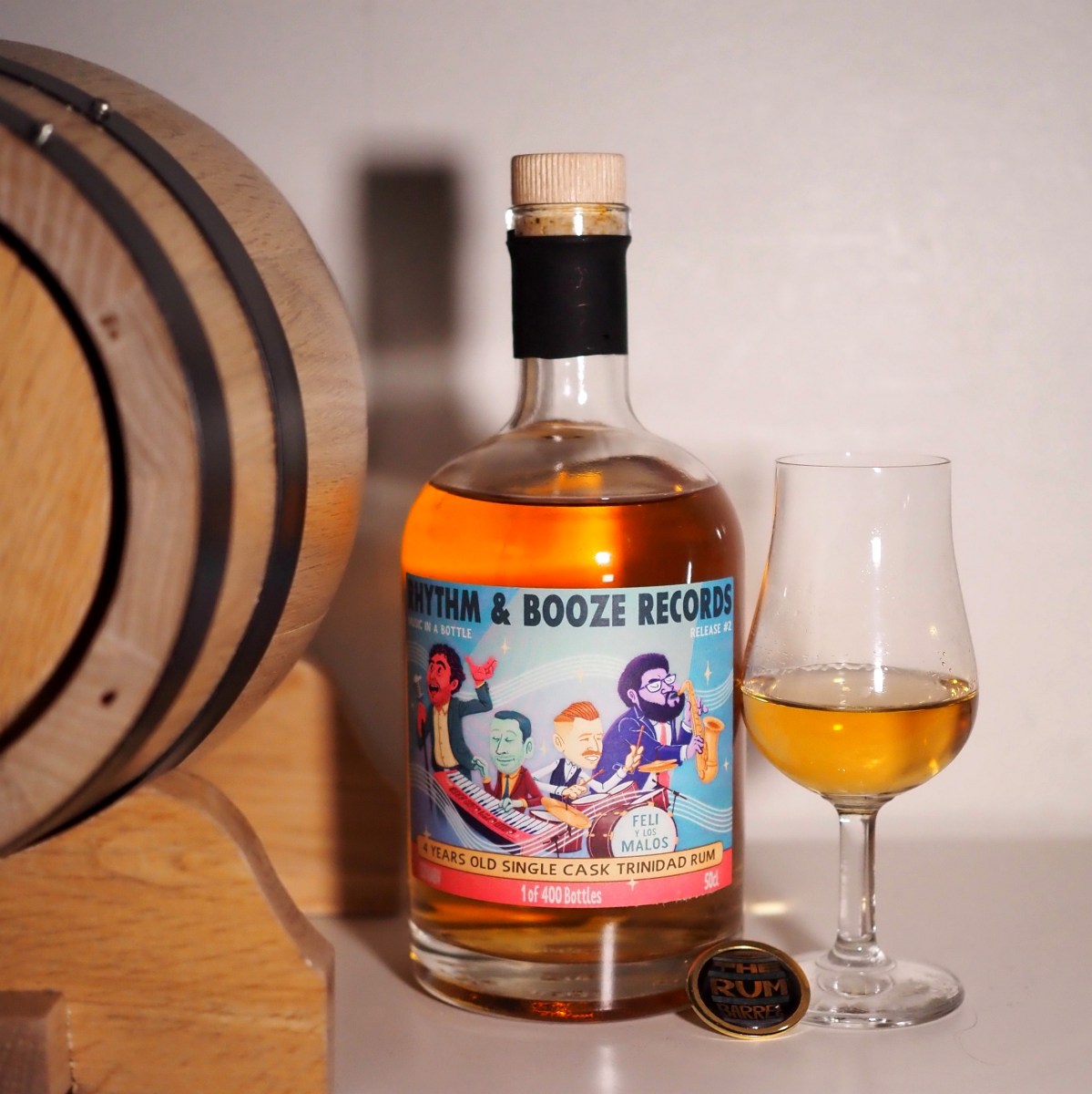 Critique : Rhythm and Booze Records #2 – Feli y Los Malos 4YO Single Barrel Trinidad Rum