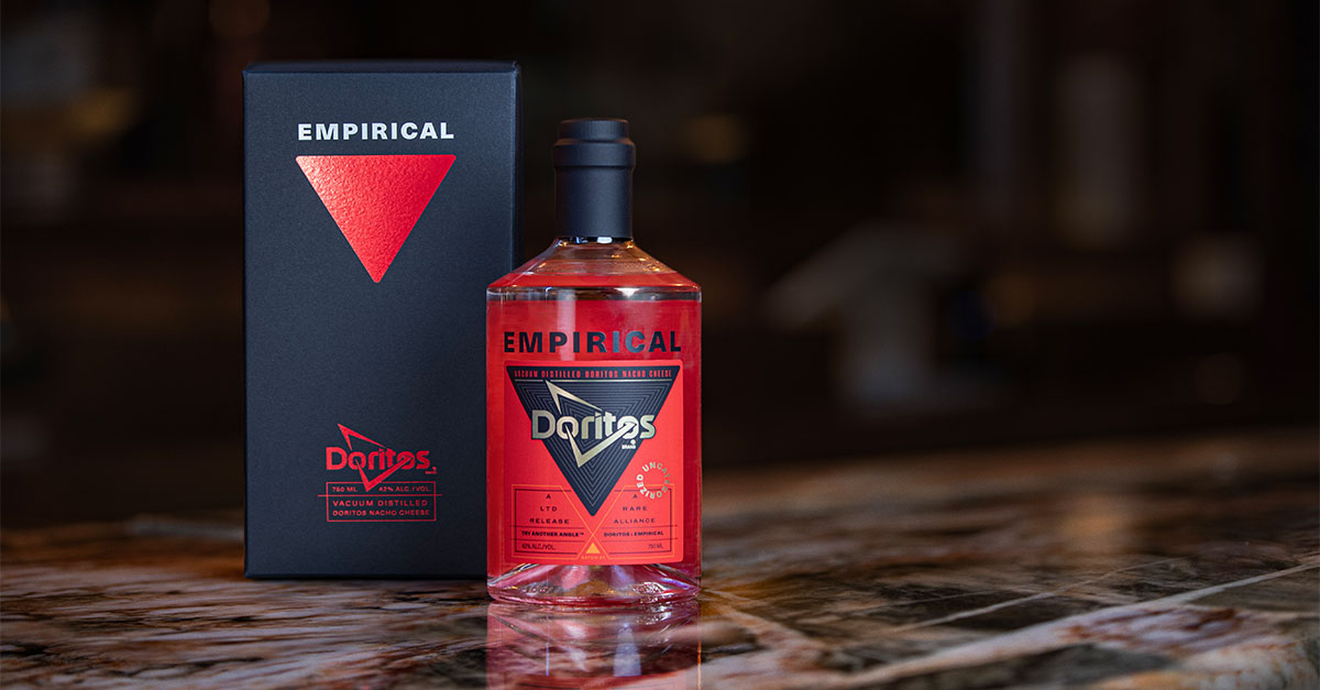 Doritos vient de lancer un spiritueux aromatisé au fromage nacho