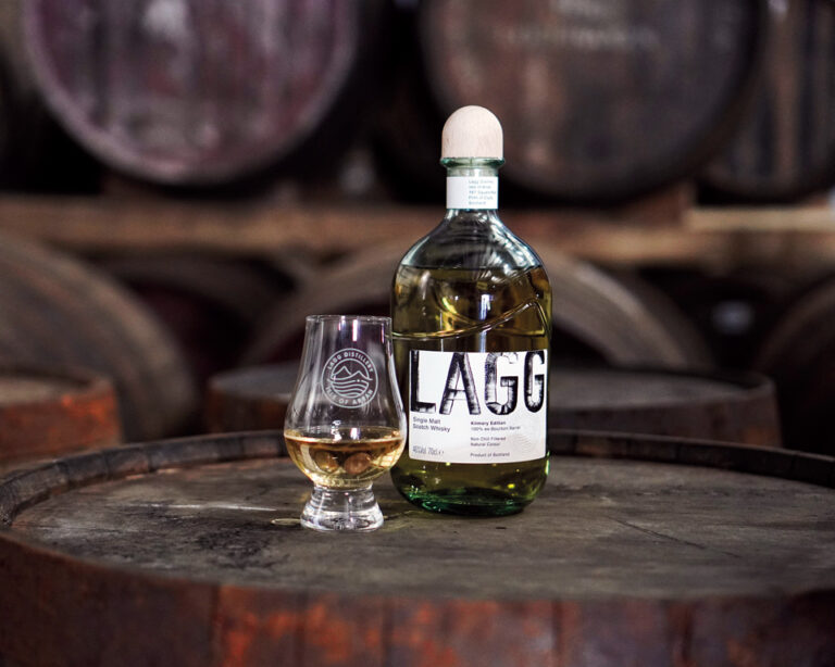 Faire différent à la distillerie Arran's Lagg
