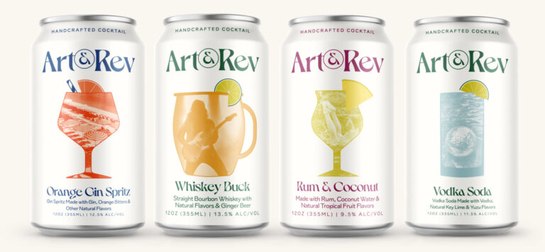 La marque RTD Art & Rev lance ses cocktails en conserve à haute teneur en alcool dans tout le pays
