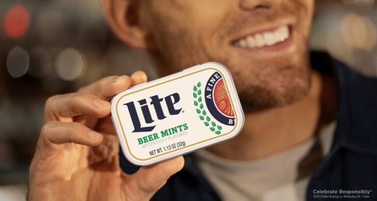 Miller Lite lance des menthes aromatisées à la bière pour janvier sec
