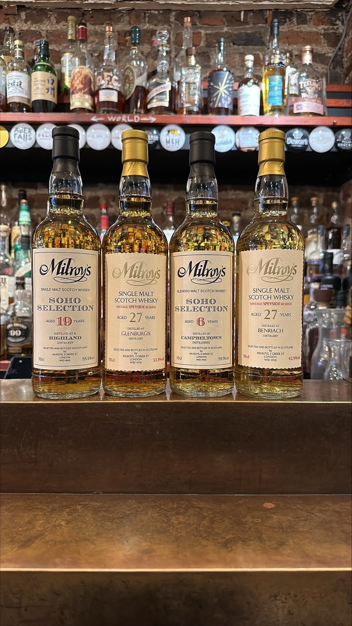Milroy’s of Soho celebrates 60th anniversary with four new expressions