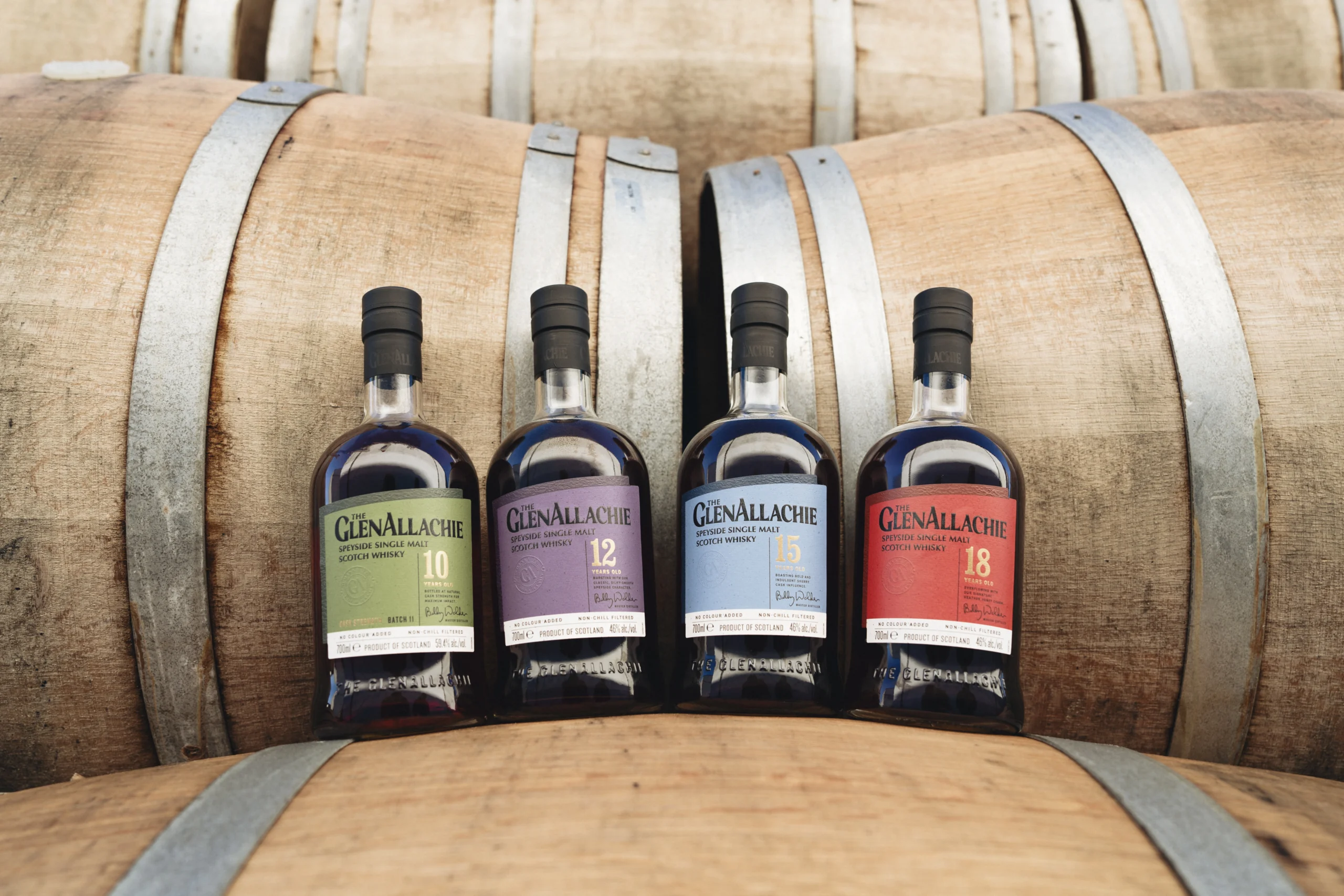 The GlenAllachie debuts new look for single malt collection