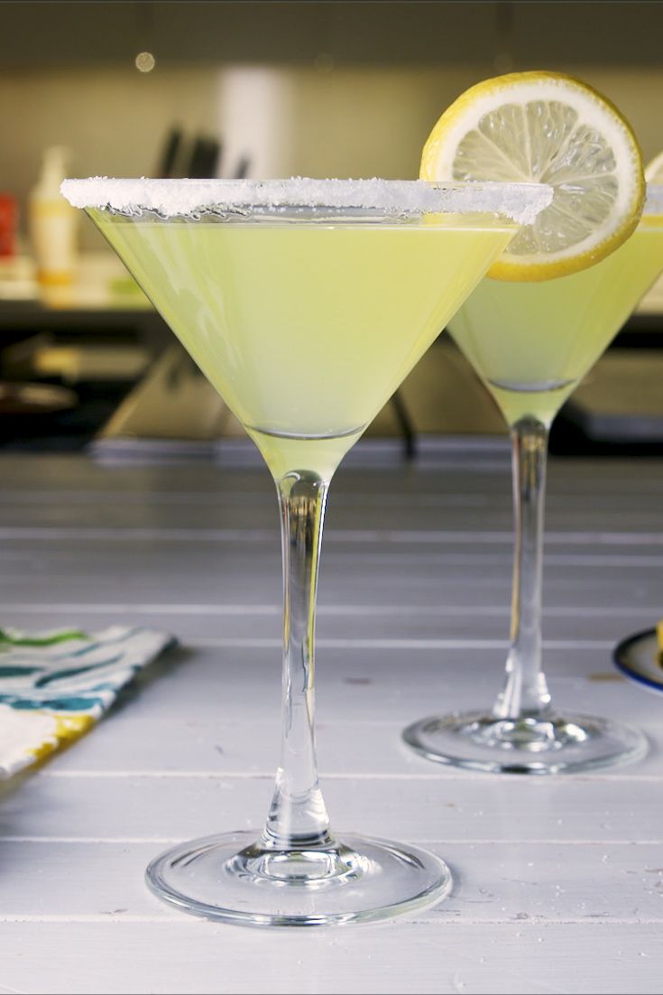 Martini au citron Martini au citron