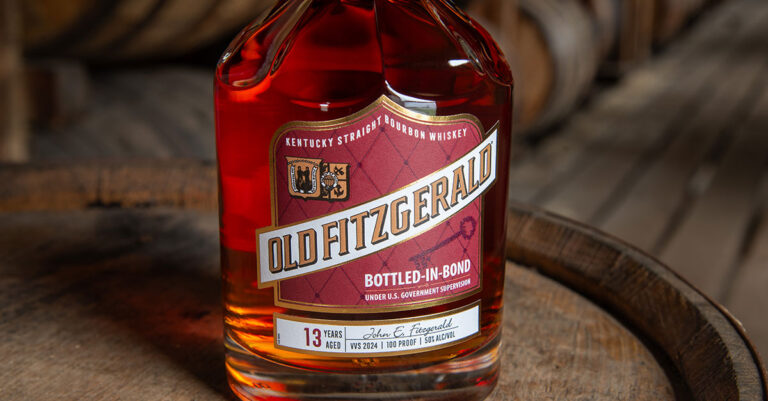 Old Fitzgerald dévoile un bourbon embouteillé en bond de 13 ans dans une série de carafes


