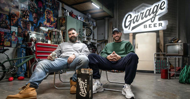 Jason et Travis Kelce achètent une participation dans Garage Beer

