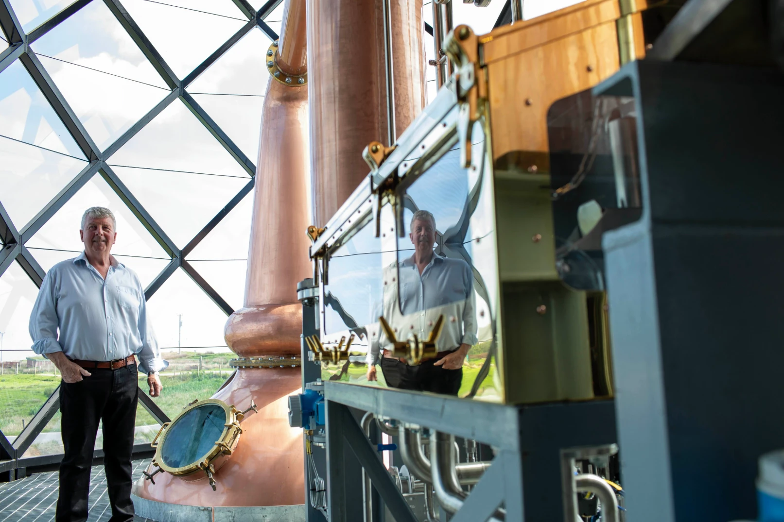 First spirit flows at Benbecula Distillery