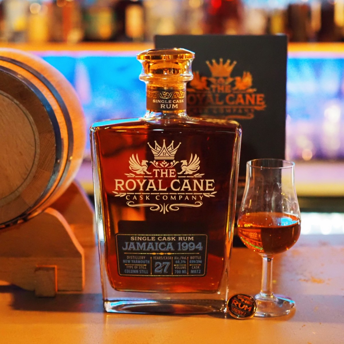Critique : The Royal Cane Cask Company – New Yarmouth 1994 (Cane Spirit Society)