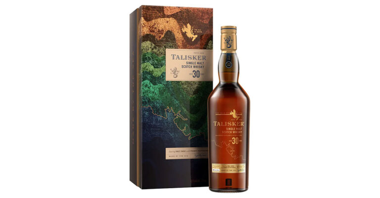 Talisker lance une édition limitée de whisky écossais single malt de 30 ans d'âge

