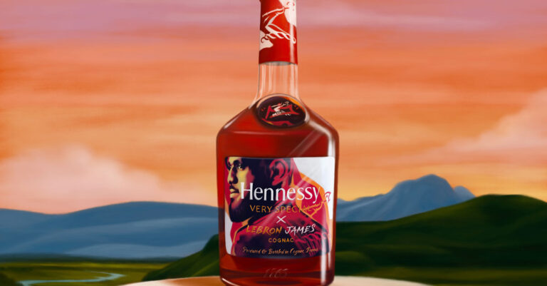 Hennessy et LeBron James lancent du cognac en édition limitée

