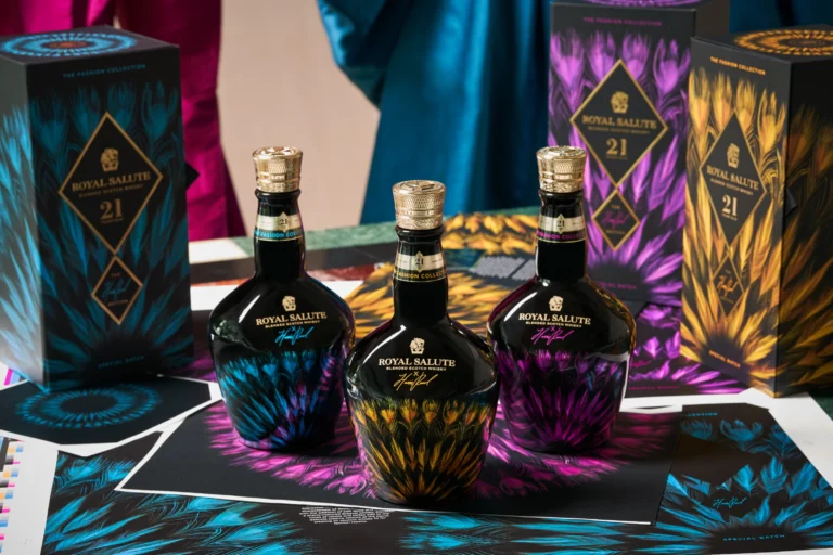 Royal Salute heralds start of London Fashion Week with Harris Reed collaboration