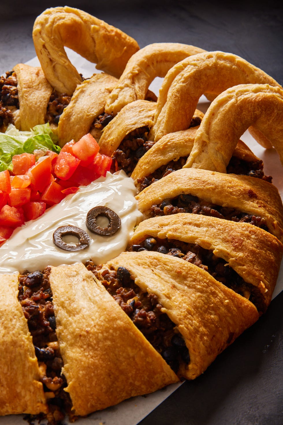 Anneau de taco araignée anneau de taco araignée