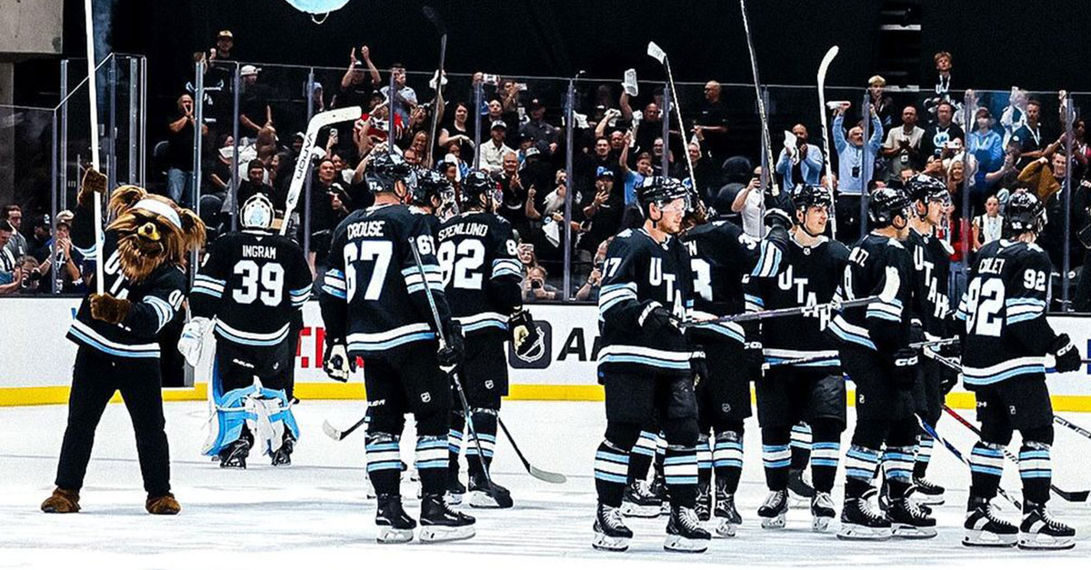 La nouvelle équipe de la LNH de l'Utah a généré des ventes de bière record au Delta Center