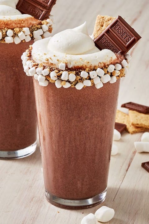 Milkshake Boozy S'mores - Delish.com milkshake arrosé s'mores delishcom