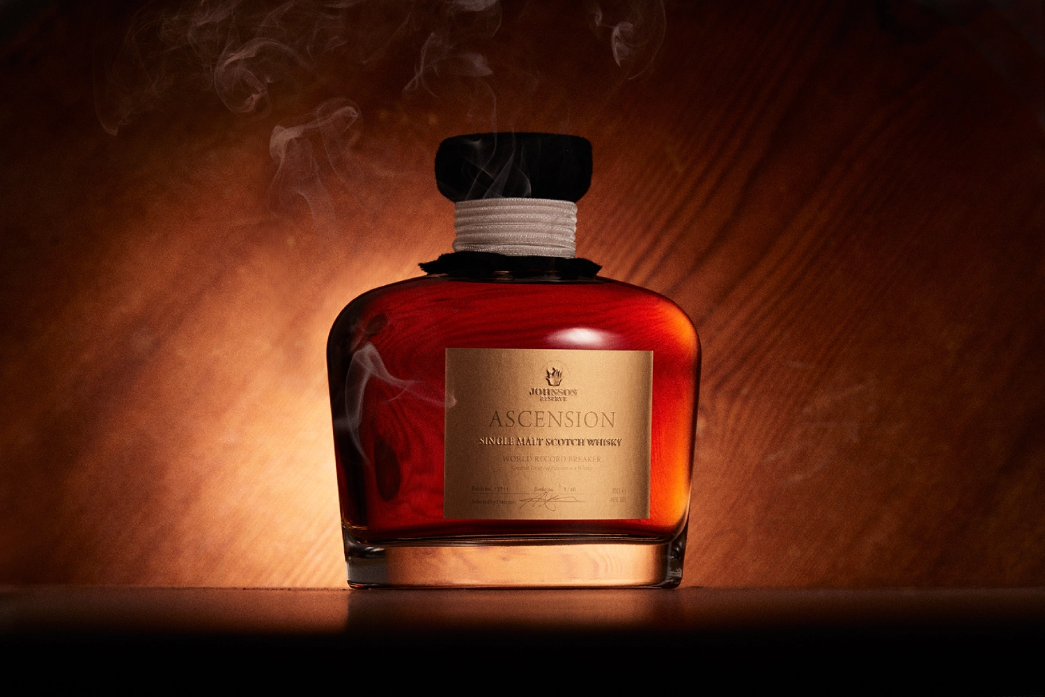 Johnson Reserve sets whisky flavour record