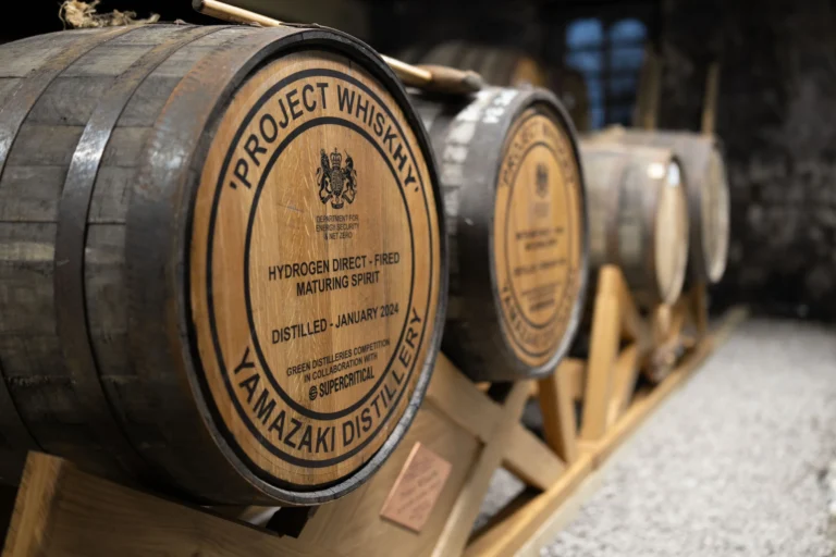 Direct-fired hydrogen-distilled spirit casked at Glen Garioch