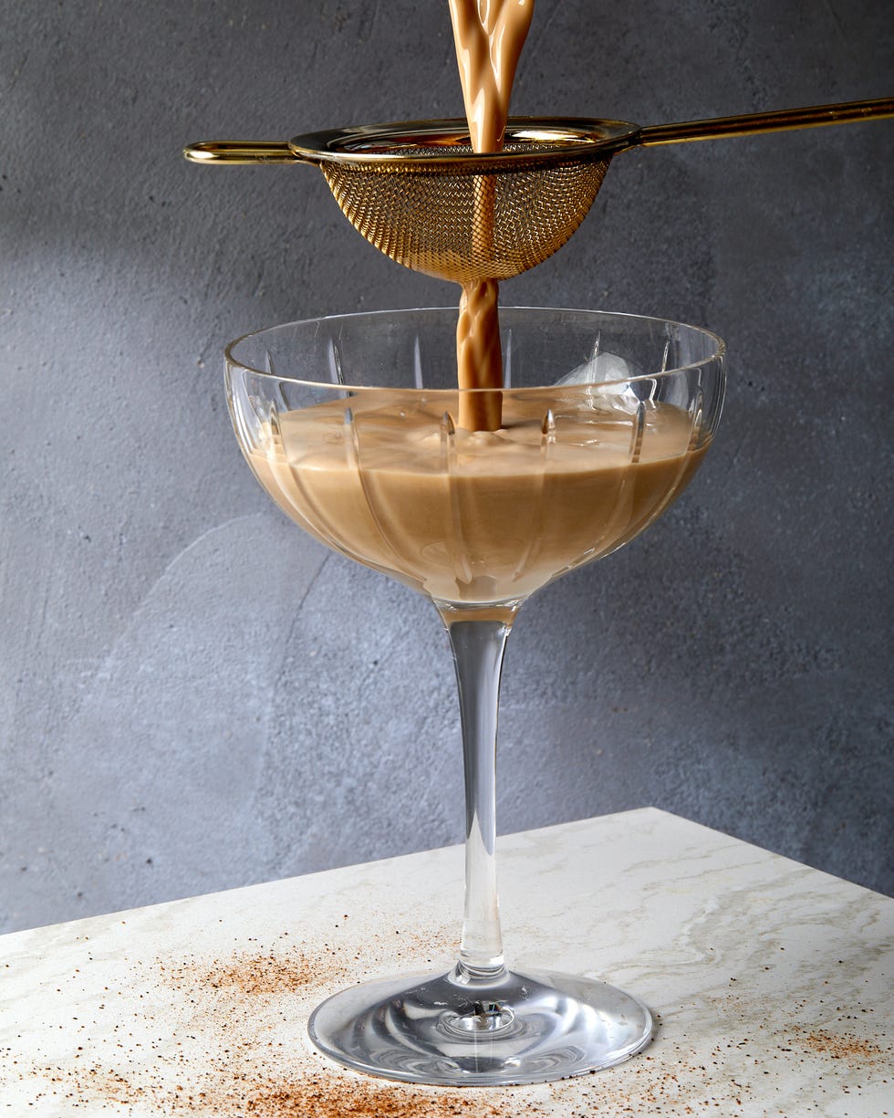 brandy Alexander, cocktail dessert, chocolat, brandy, crème de cacao, crème