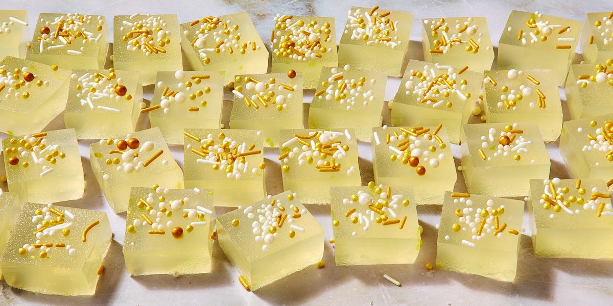 Meilleure recette de Shots Jell-O au Champagne