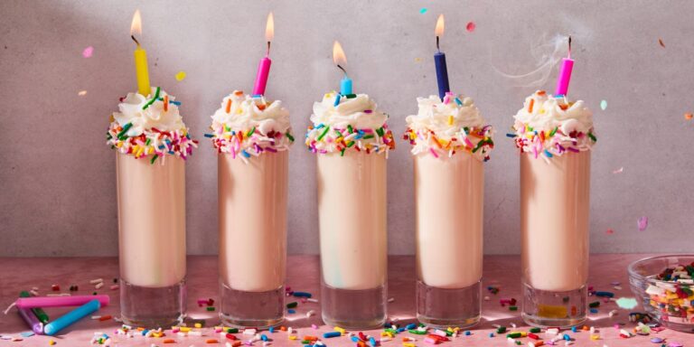 Meilleure recette de coups de gâteau d'anniversaire
