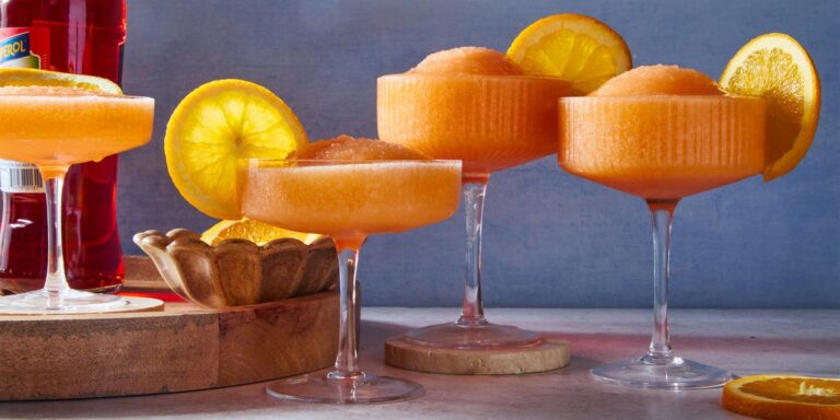 Meilleure recette de neige fondante Aperol Spritz
