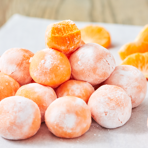 Truffes à la crème orange truffes à la crème orange