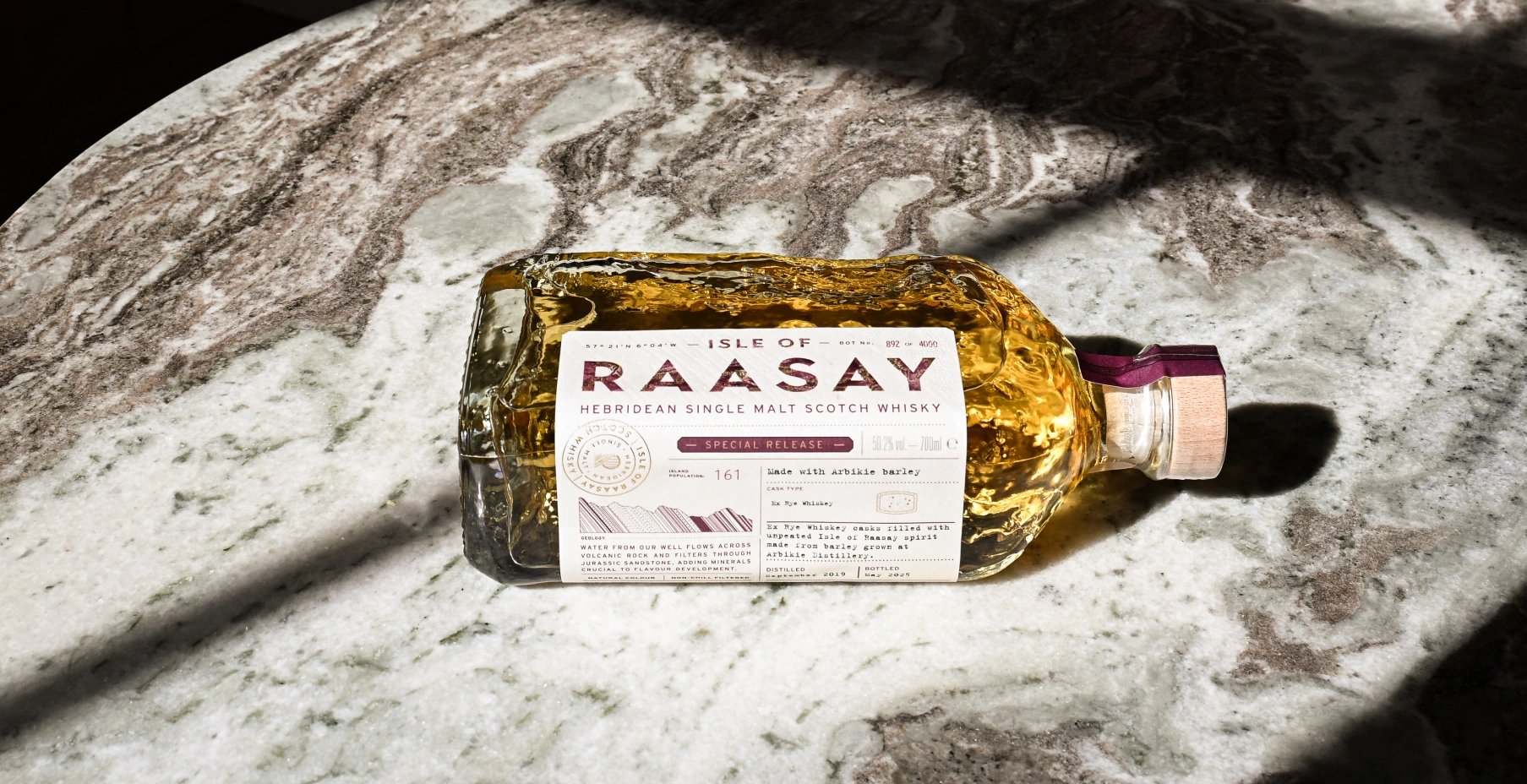 Isle of Raasay collaborates with Arbikie Distillery for new whisky