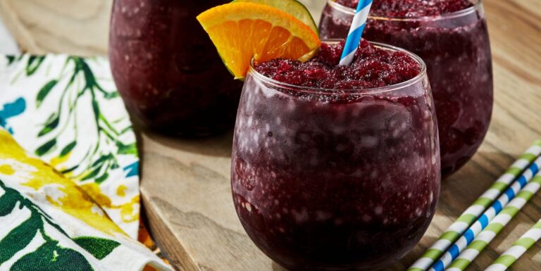 Meilleure recette de Sangria Slushie - Comment faire des slushies de la sangria
