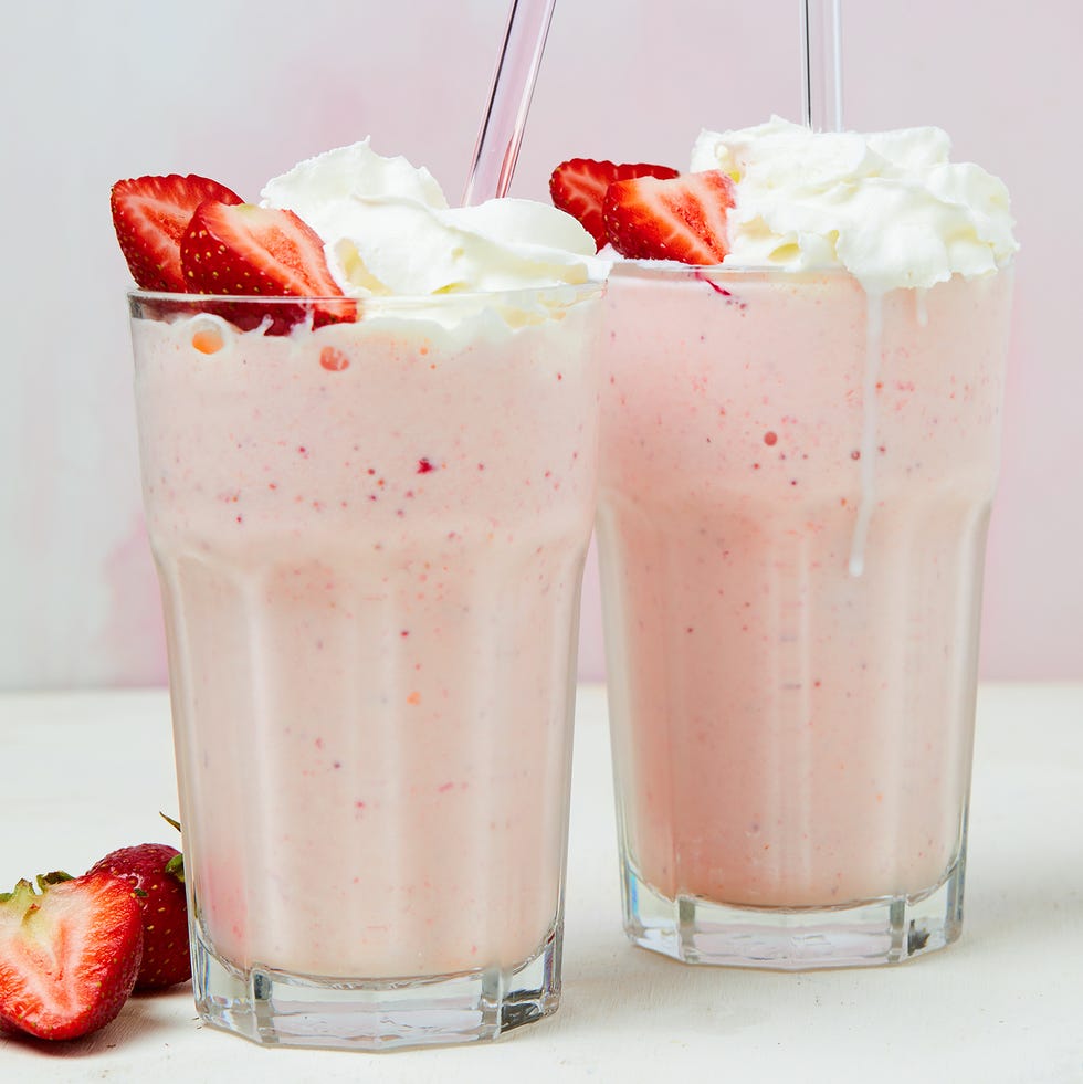 Milkshake aux fraises - Delish.com milk-shake aux fraises