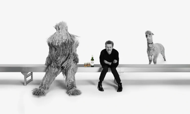 Laphroaig partners with Willem Dafoe for “unphorgettable” campaign