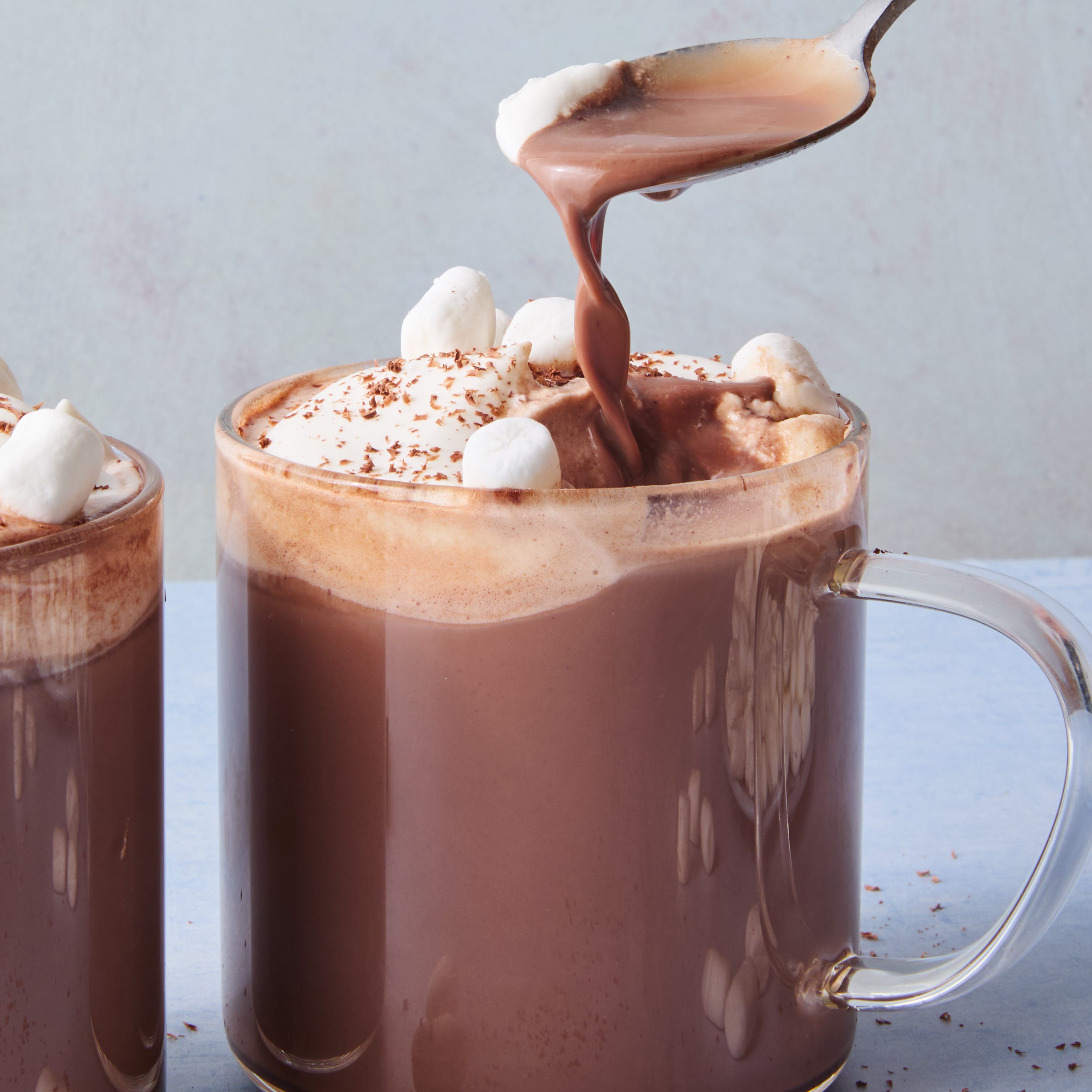 Chocolat chaud chocolat chaud aux guimauves