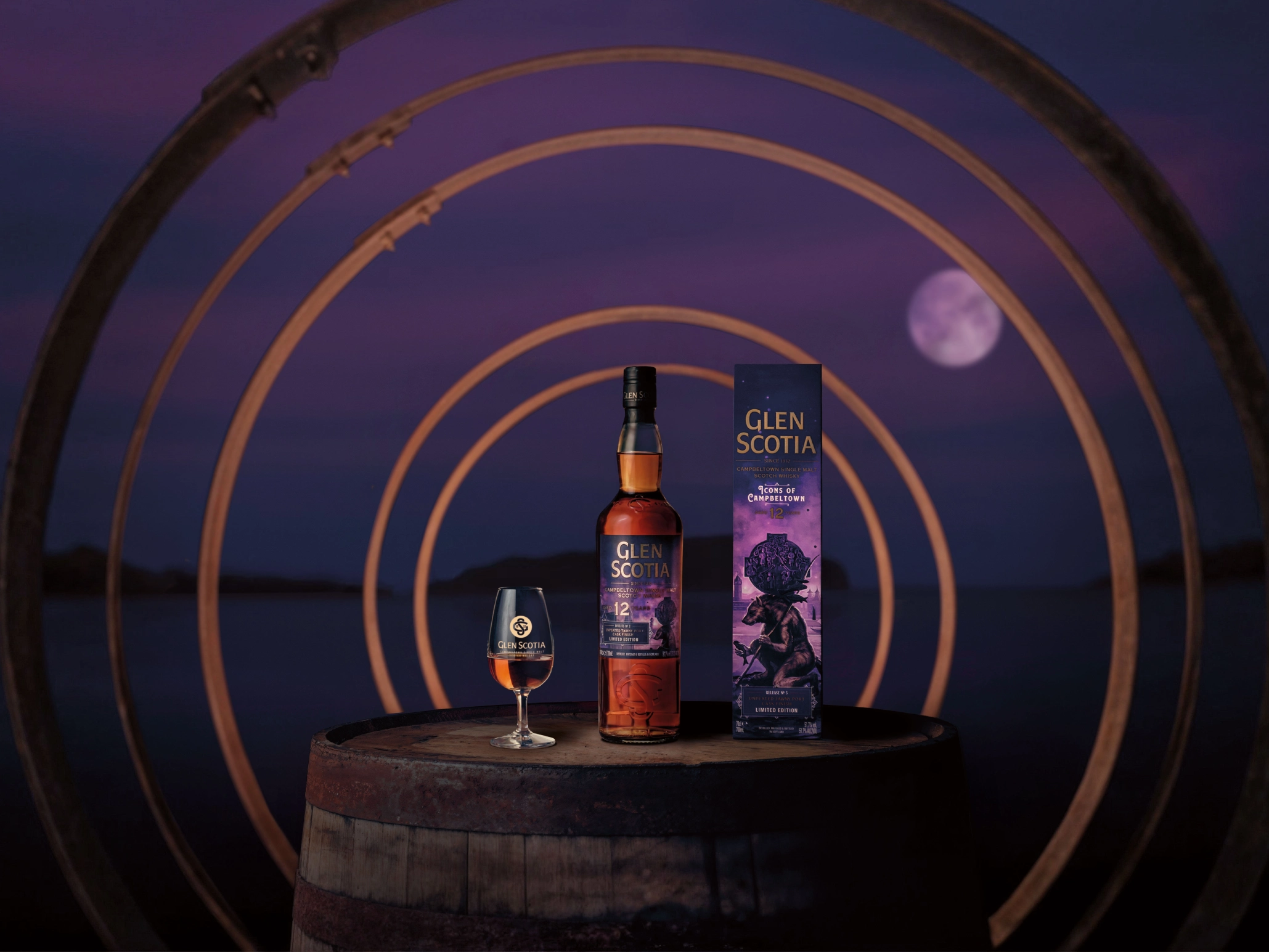 Glen Scotia celebrates mythical figure with latest Icons of Campbeltown whisky