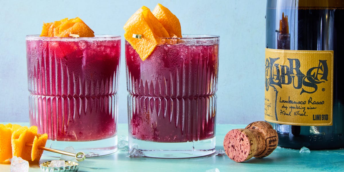 Meilleure recette de Lambrusco Smash – Comment faire un Lambrusco Smash