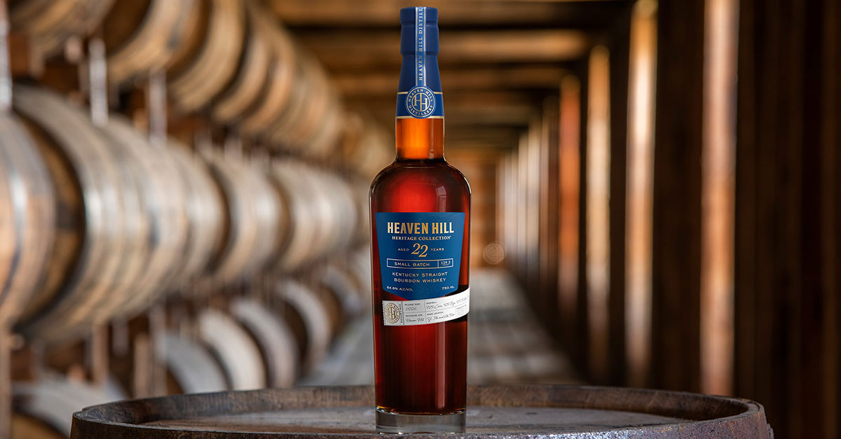 La sortie de la collection Heritage 2026 de Heaven Hill est le bourbon le plus ancien de la série à ce jour