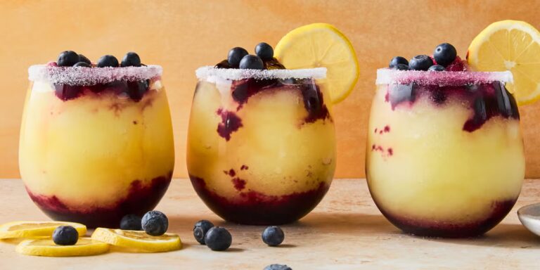 Meilleure recette de barbotines aux bleuets et au citron
