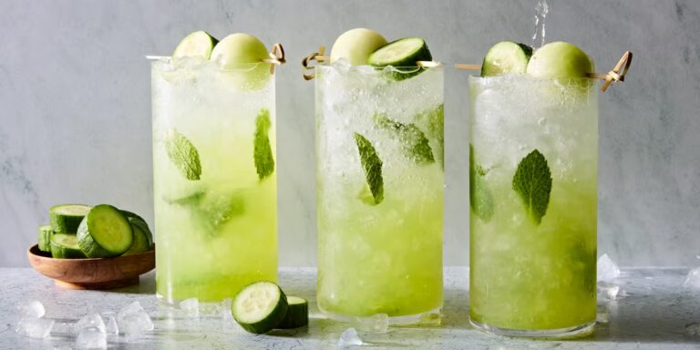 Meilleure recette de mojito concombre-melon - Comment préparer des mojitos concombre-melon
