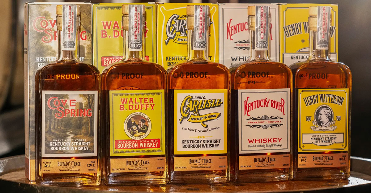 Buffalo Trace fait resurgir 5 marques de whisky emblématiques avec la nouvelle collection d'interdiction