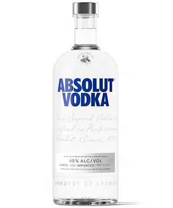 Absolut est l'une des marques de vodka les plus populaires au monde en 2026.