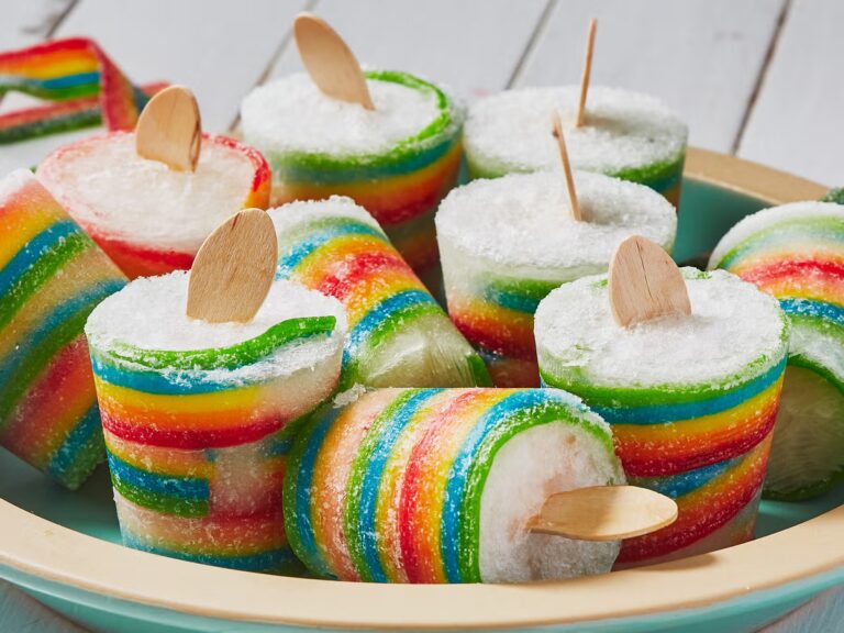Meilleure recette de Rainbow Pops

