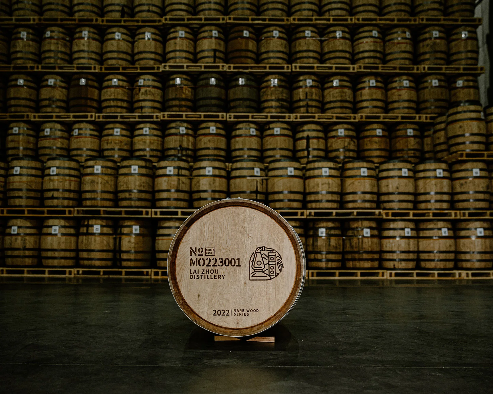La distillerie Laizhou adopte une approche typiquement chinoise du whisky