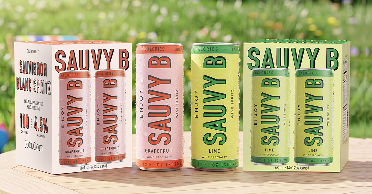Exclusif : Trinchero lance « Sauvy B », un spritzer à vin avec des électrolytes ajoutés