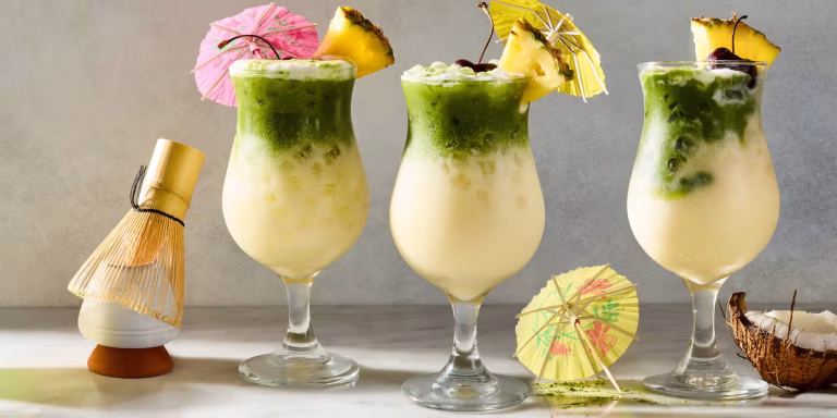 Meilleure recette de Matcha Colada à la noix de coco

